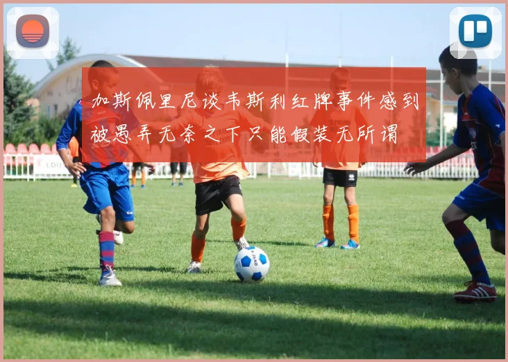加斯佩里尼谈韦斯利红牌事件感到被愚弄无奈之下只能假装无所谓
